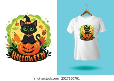 Happy Halloween boo t-shirt design