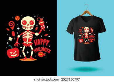 Happy Halloween boo t-shirt design