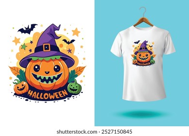 Happy Halloween boo t-shirt design