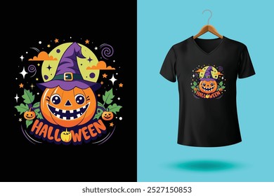 Happy Halloween boo t-shirt design