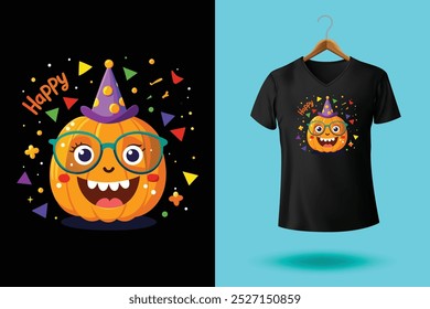 Happy Halloween boo t-shirt design