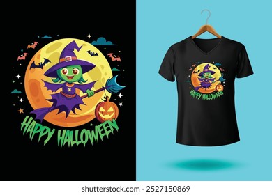 Happy Halloween boo t-shirt design