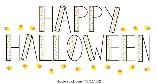 Happy Halloween Candy
