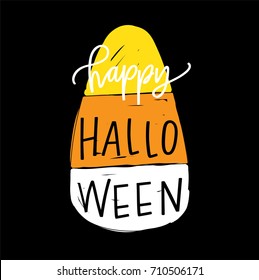 Happy Halloween Candy Corn