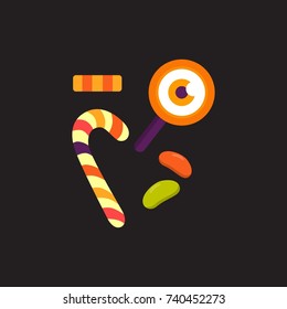 Happy Halloween candy set