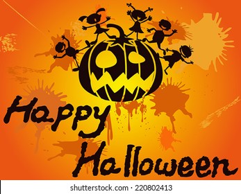 happy halloween card