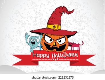 Happy Halloween card 