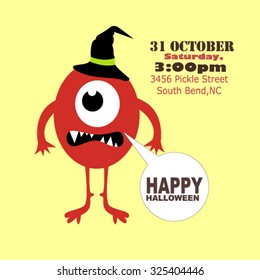 Happy Halloween card