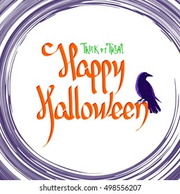 Happy Halloween card.