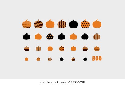 Happy halloween card design. Vector illustration.