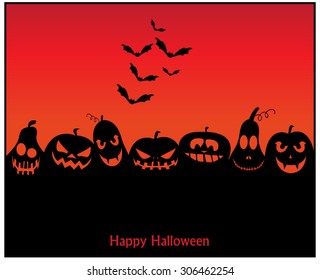 Happy Halloween Card or Poster