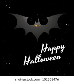 Happy Halloween Card Vector