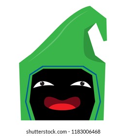 Happy halloween cartoon reaper avatar