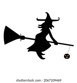 Happy Halloween celebrate day, simple clip art vector illustration.