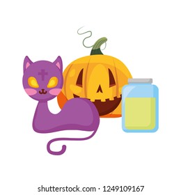 happy halloween celebration