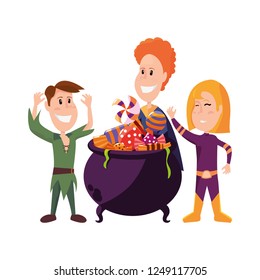 happy halloween celebration