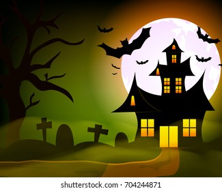 Happy Halloween. Celebration. All Saints' Day. Spirits. Fearfully. A party.