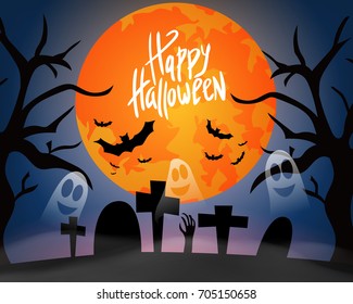 Happy Halloween. Celebration. All Saints' Day. Spirits. Fearfully. A party.