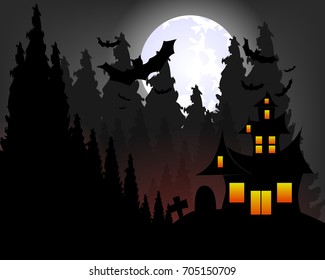 Happy Halloween. Celebration. All Saints' Day. Spirits. Fearfully. A party.