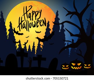 Happy Halloween. Celebration. All Saints' Day. Spirits. Fearfully. A party.