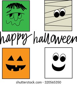 Happy Halloween Characters