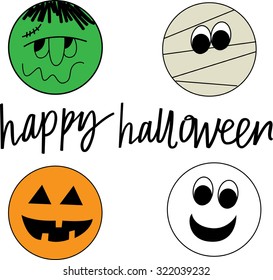 Happy Halloween Characters