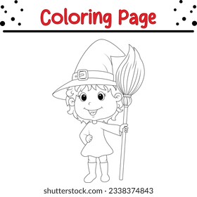 Happy Halloween Coloring page for children