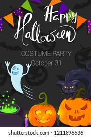 Happy Halloween. Costume party