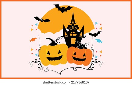 Happy Halloween Crafts Gnome Design, Magic Clipart Halloween Illustration.