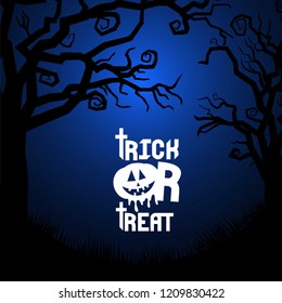 Happy Halloween creative design element with typography vector