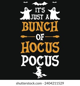 Happy halloween day 31 October boo witches typography or graphics tshirt design 