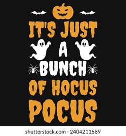 Happy halloween day 31 October boo witches typography or graphics tshirt design 