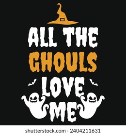 Happy halloween day 31 October boo witches typography or graphics tshirt design 