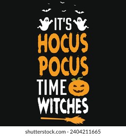 Happy halloween day 31 October boo witches typography or graphics tshirt design 