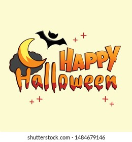 Happy Halloween day, Halloween background Vector
