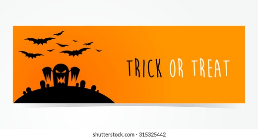 Happy Halloween Day Banner