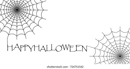 Happy Halloween day design background, Vector illustration on a Halloween theme