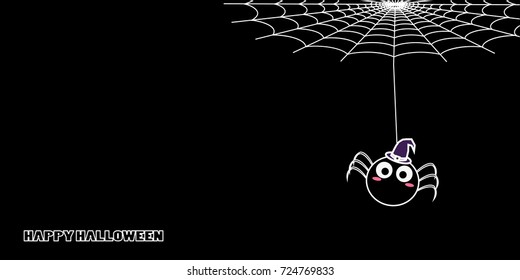 Happy Halloween day design background, Vector illustration on a Halloween theme