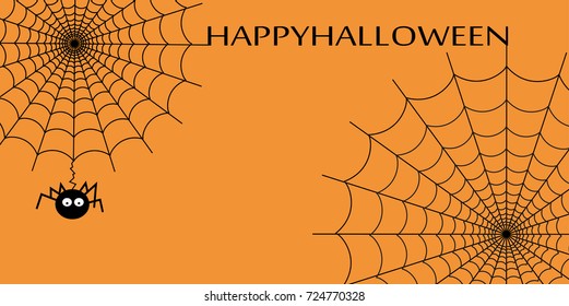 Happy Halloween day design background, Vector illustration on a Halloween theme