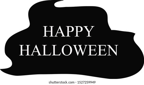 Happy Halloween Day on Background 