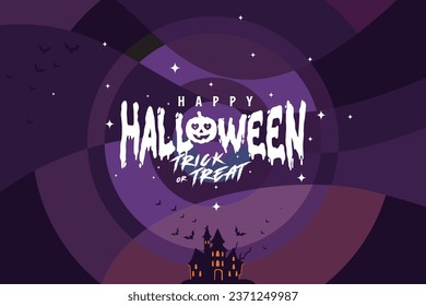 Happy Halloween Day Poster Vector