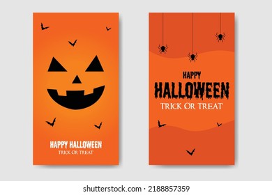 Happy Halloween Day Simple Template Bundle