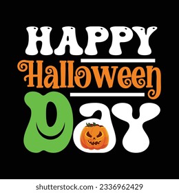 Happy halloween day t shirt design