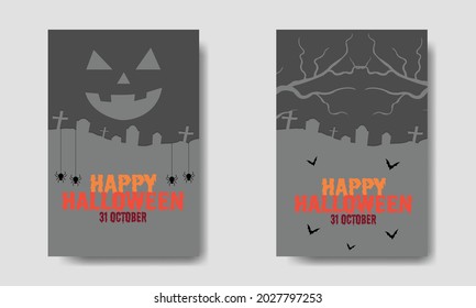 Happy Halloween Day Template Bundle