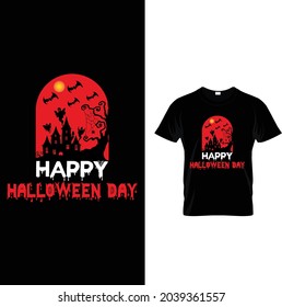  Happy Halloween Day T-Shirt Design