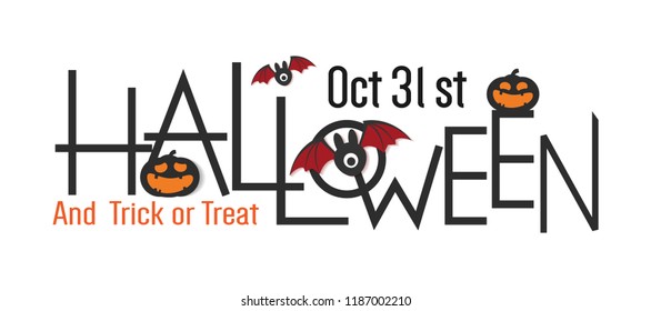 happy halloween day vector design