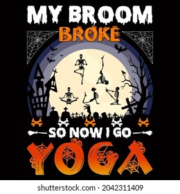 Happy Halloween Day vector t-shirt design that are perfect for coffee mug, poster, cards, pillow cover, sticker, Canvas design, and Musk design.