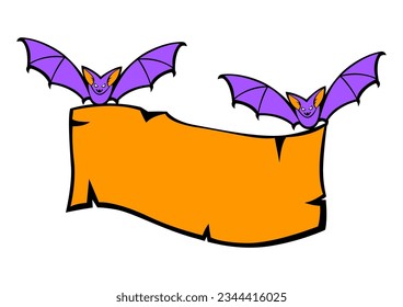 Happy Halloween decoration. Holiday background with celebration items.