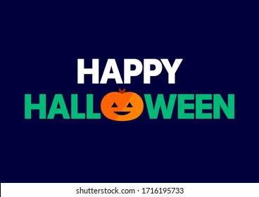 Happy Halloween. Decoration set in vector.