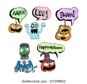 Happy Halloween design
